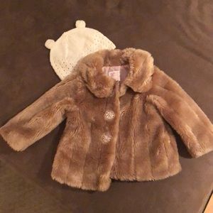 Old navy baby jacket and hat.